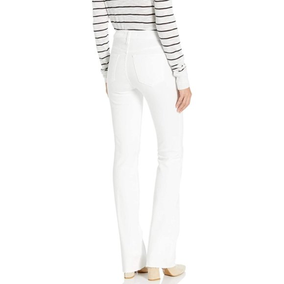 Joes Flawless High Waisted Jeans White Curvy Bootcut Waist 23" Flattering Sexy - Picture 4 of 16
